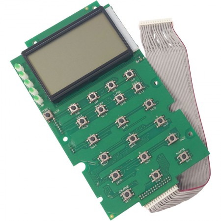  ЖК дисплей 008H7D0005 в сборе для Necchi NC-204D