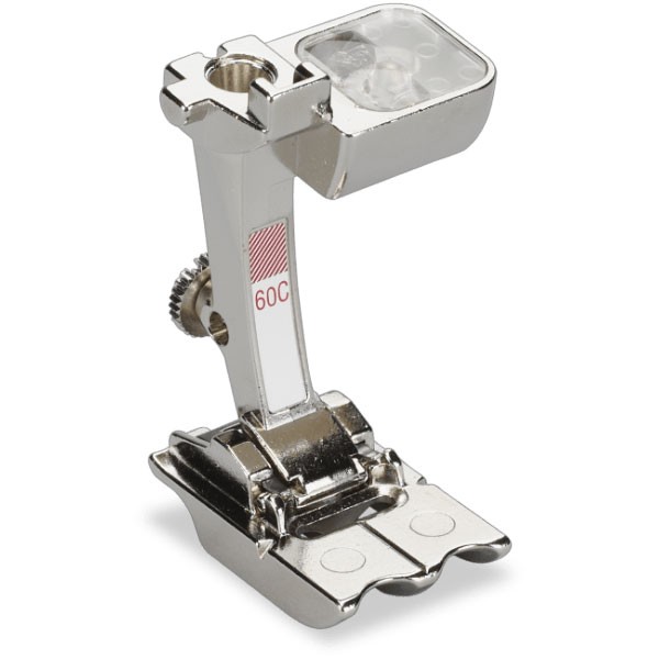 Фото 1: Лапка для швейных машин Bernina №60C для пришивания двойного шнура