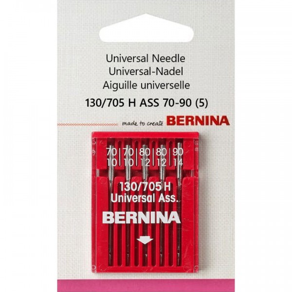 Фото 1: 002 507 71 02 Bernina 130/705 H ASS 70-90 иглы универсальные 5 шт.