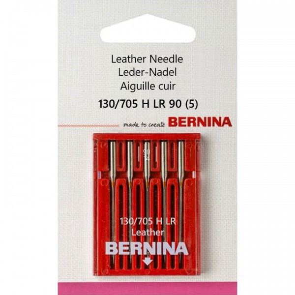 Фото 1: 036 150 70 00 Bernina 130/705 H LR 90 голки для шкіри 5 шт.