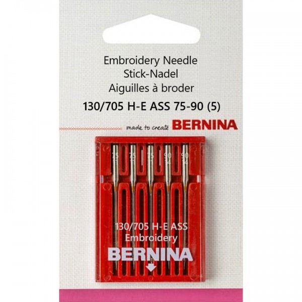 Фото 1: 036 154 70 02 Bernina 130/705 H-E ASS 75-90 иглы для вышивания 5 шт.