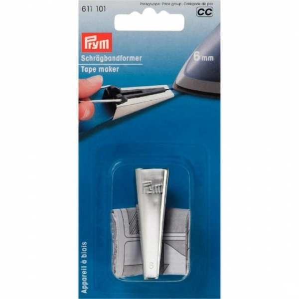 Фото 1: Формування косої бейки 6мм Prym 611101