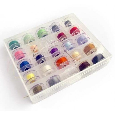 Бокс с набором шпулек 25 шт