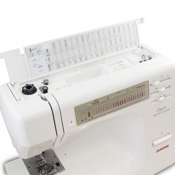Фото 6: Janome Decor Excel Pro 5124