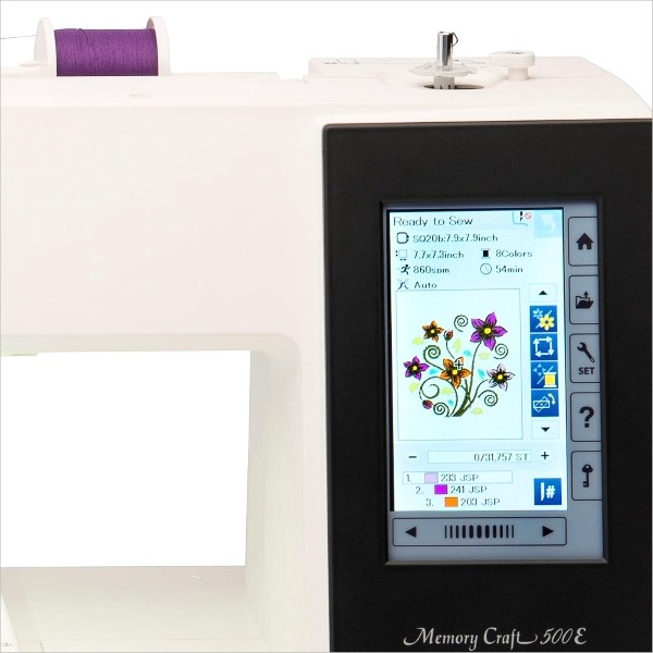 Фото 9: Janome Memory Craft 500E