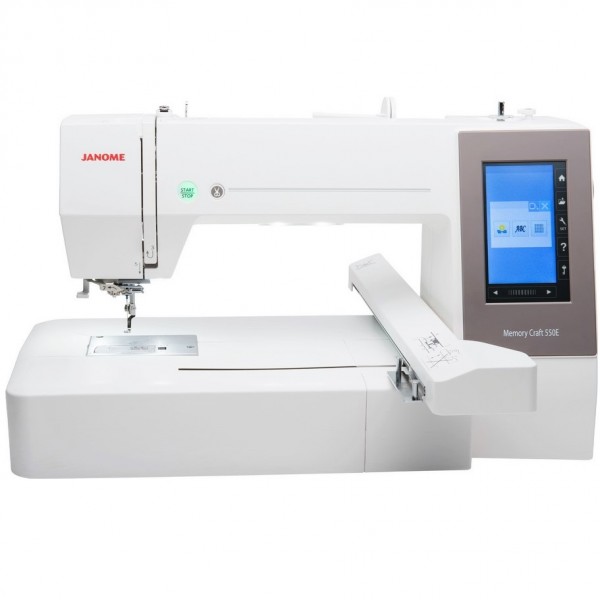 Фото 4: Janome Memory Craft 550E