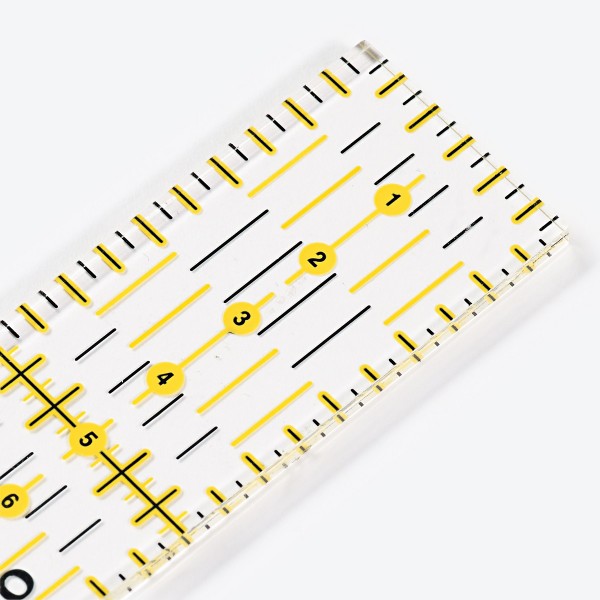 Фото 2: Линейка для пэчворка 15х3 см Prym 611317