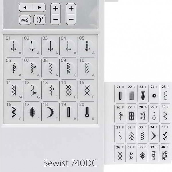 Фото 5: Janome Sewist 740 DC