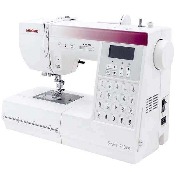 Фото 2: Janome Sewist 740 DC