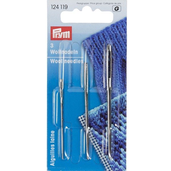 Фото 3: Голки Prym 124119 для вовни і смирни №1,3,5