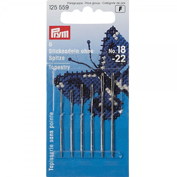 Фото 3: Иглы Prym 125559 с закругленным острием №18-22