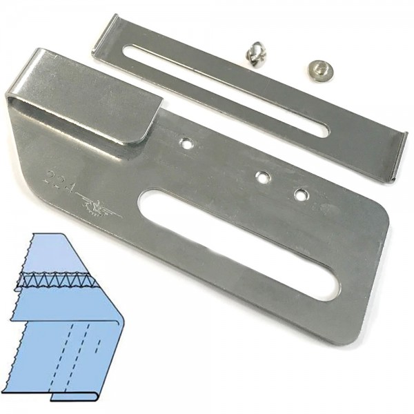 Фото 2: Приспособление DY-224 для подгибки низа на распошивальную машину