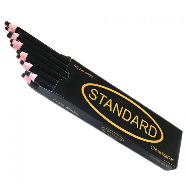 Фото 2: Карандаш меловой черный