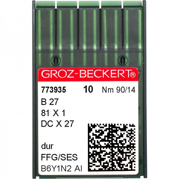 Фото 1: Groz-Beckert DCx27 SES №90