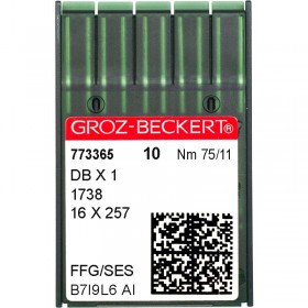 Голки промислові Groz-Beckert DBx1 SES №75