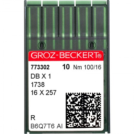 Иглы промышленные Groz-Beckert DBx1 R №100