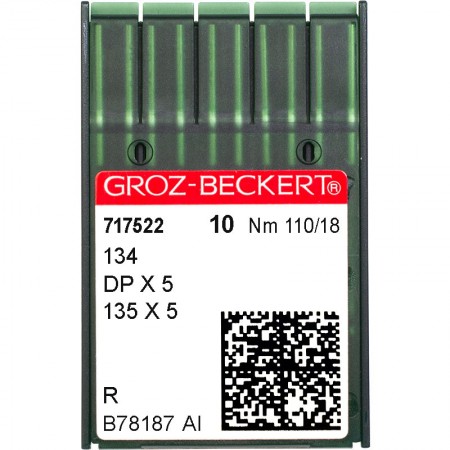 Иглы промышленные Groz-Beckert DPx5 R №110