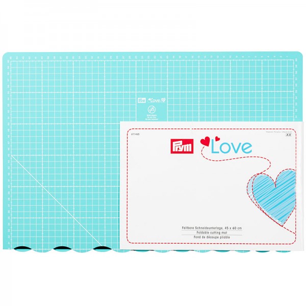 Фото 7: Раскройный коврик Love складной 60х45 см Prym 611465
