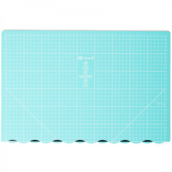 Фото 2: Раскройный коврик Love складной 60х45 см Prym 611465