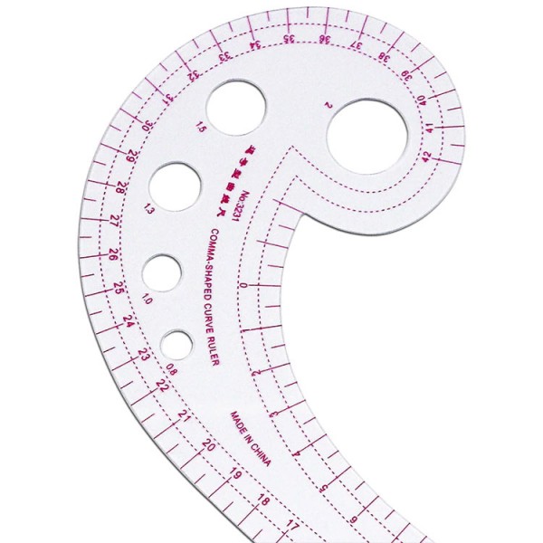 Фото 3: Линейка-лекало Xiehaige 3231 портновское