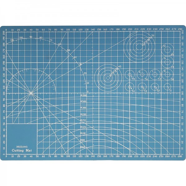 Фото 2: Коврик для резки самовосстанавливающийся A4 Cutting Mat 3022