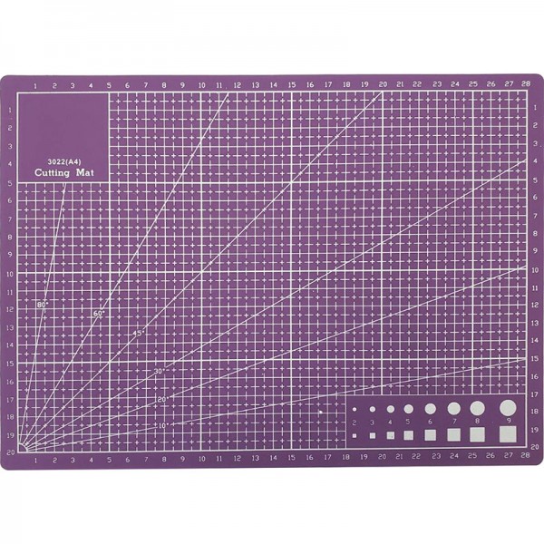 Фото 5: Коврик для резки самовосстанавливающийся A4 Cutting Mat 3022