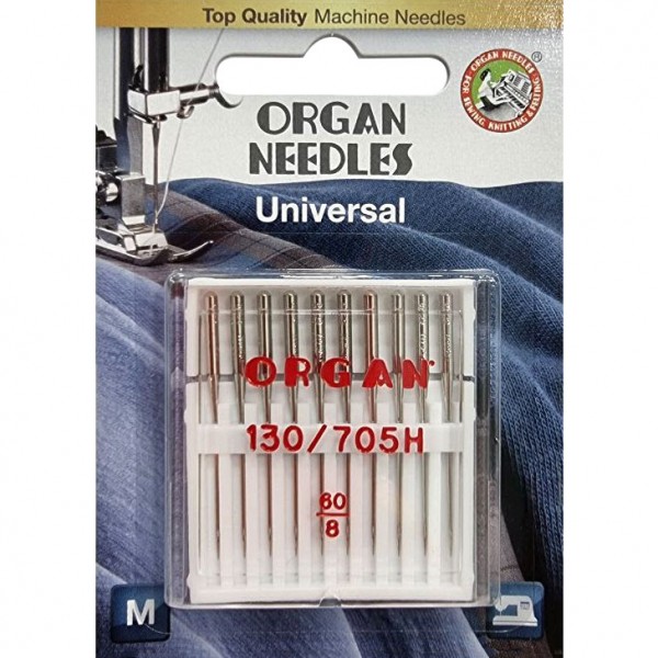 Фото 1: Иглы универсальные Organ Universal №60 10 штук