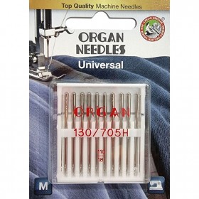  Иглы универсальные Organ Universal №110 10 штук