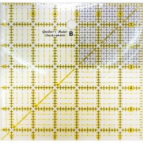  Лінійка-лекало UniSew QR-07S для печворку та квілтингу