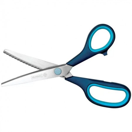 Ножницы Mundial Cushion Soft 1865-8.1/2" 21,5 см зигзаг