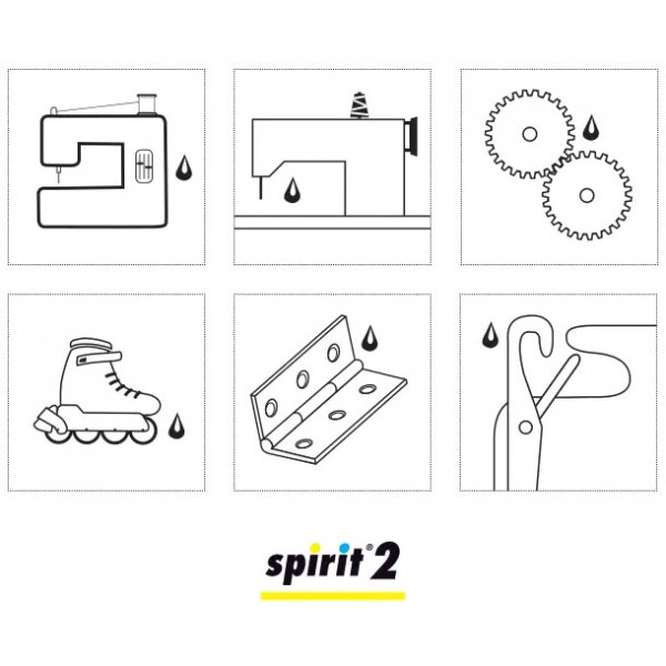 Фото 2: Масло вазелиновое Spirit 2 для швейных машин 1 л