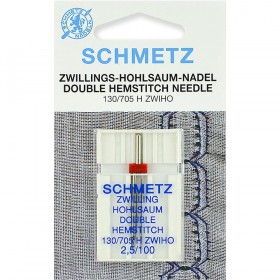 Игла двойная Мережка Schmetz Zwiho №100/2.5