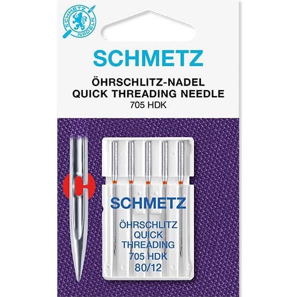 Фото 1: Schmetz Quick Threading 705 HDK №80