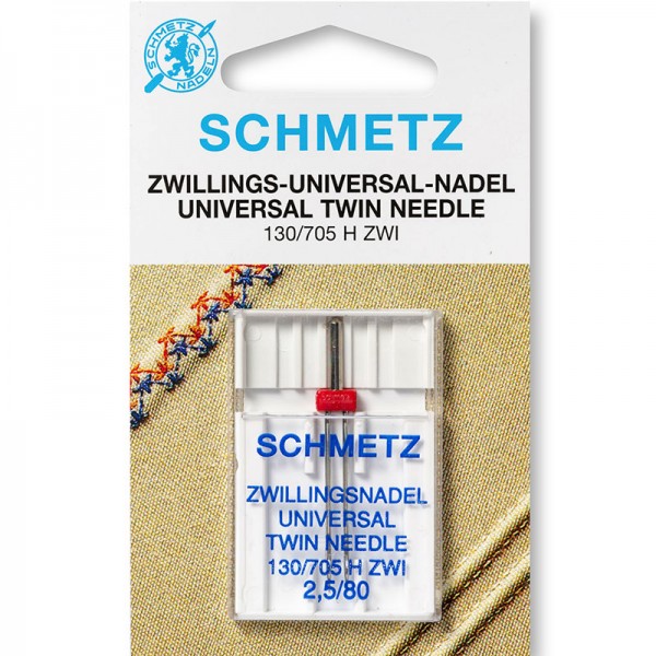 Фото 1: Schmetz Twin Universal №80/2.5
