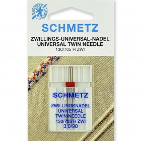 Голка подвійна універсальна Schmetz Twin Universal №90/3.0