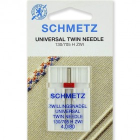 Голка подвійна універсальна Schmetz Twin Universal №80/4.0