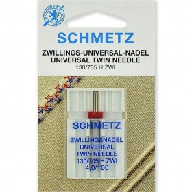 Голка подвійна універсальна Schmetz Twin Universal №100/4.0