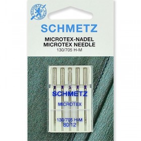Голки для мікротекстіля Schmetz Microtex №80