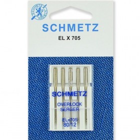 Иглы для оверлока Schmetz Overlock №80