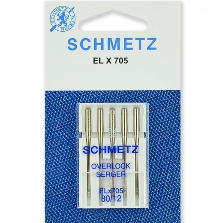 Голки для оверлока Schmetz Overlock №80