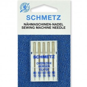 Голки для оверлока  Schmetz Overlock №80-90
