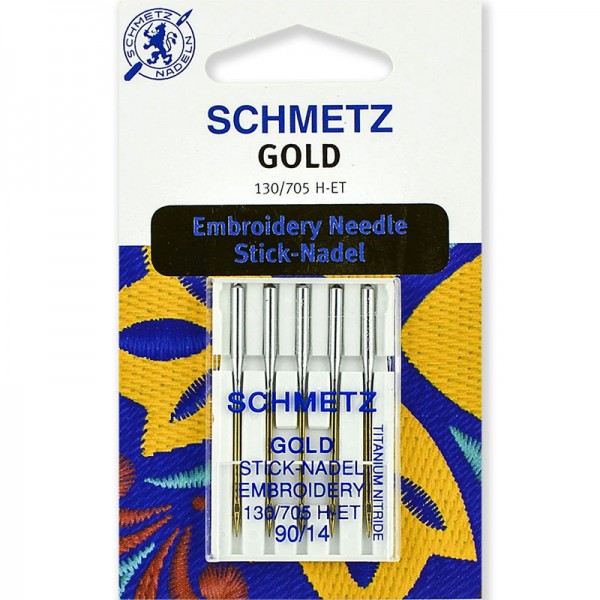 Фото 1: Schmetz Gold Embroidery №90