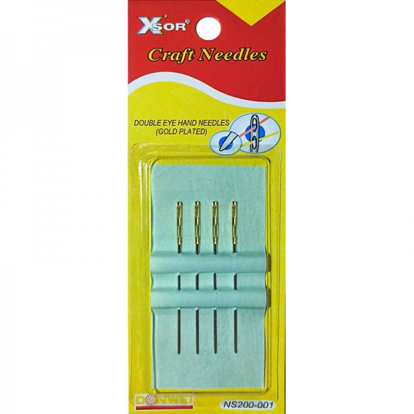 Фото 1: Иглы с двумя ушками SewMate Xsor NS200-001