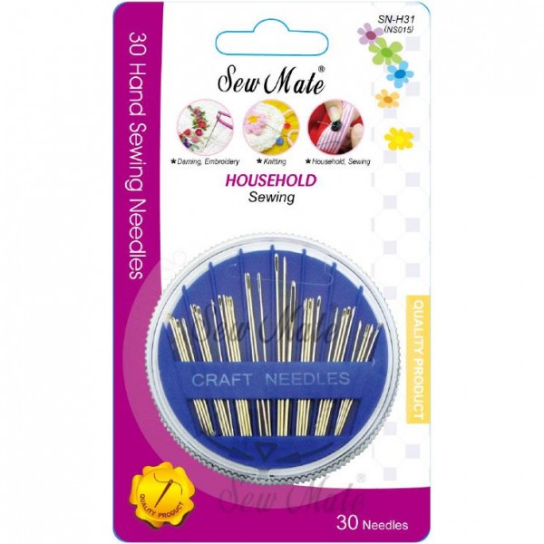 Фото 1: Иглы для ручного шитья SewMate SN-H31