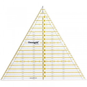  Лінійка трикутник Omnigrid 20 см 60 градусів Prym 611656