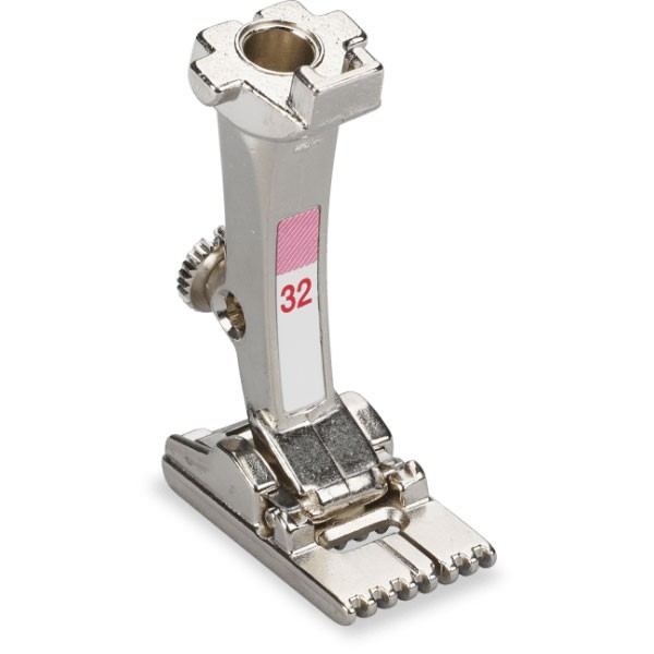 Фото 1: Лапка для швейных машин Bernina №32 для защипов (7 желобков)