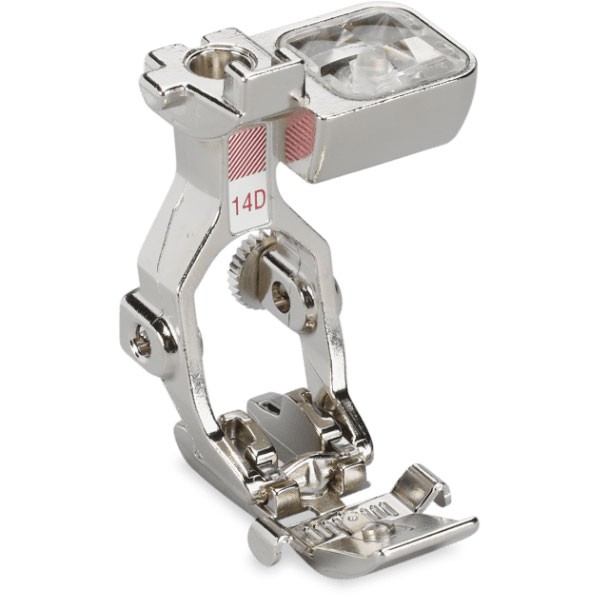 Фото 1: Лапка Bernina №14D с направляющим устройством для вшивания молнии