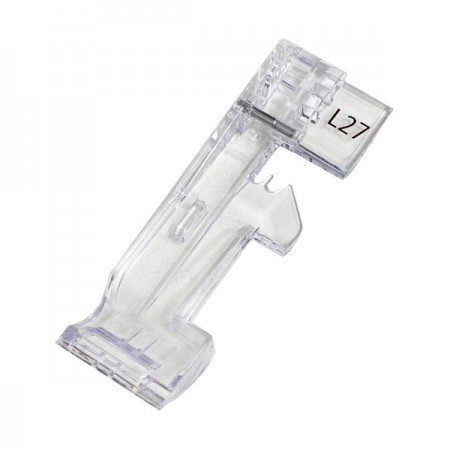  Лапка Bernina L27 прозрачная для оверлочного и плоского шва