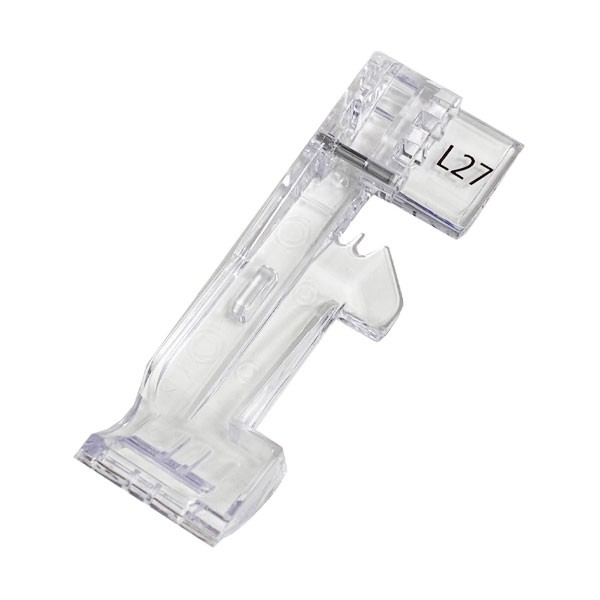 Фото 1: Лапка Bernina L27 прозрачная для оверлочного и плоского шва