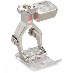  Лапка Bernina №34D для реверсного стежка с прозрачной подошвой